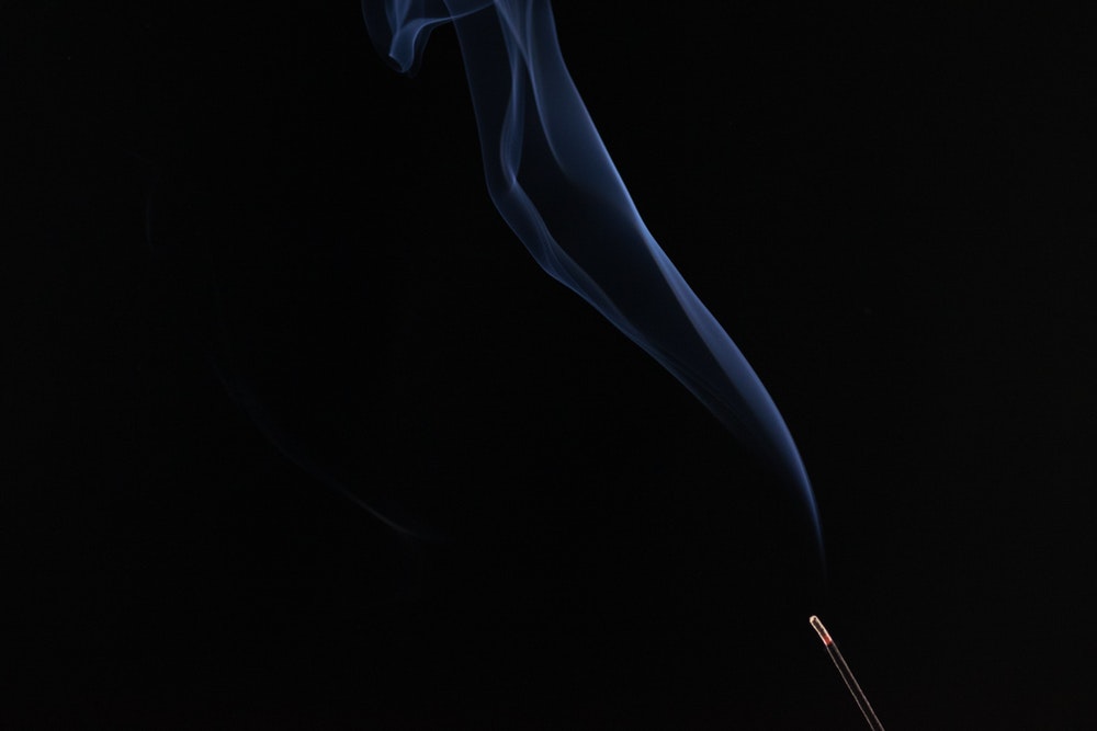 Black smoke picture from Unsplash